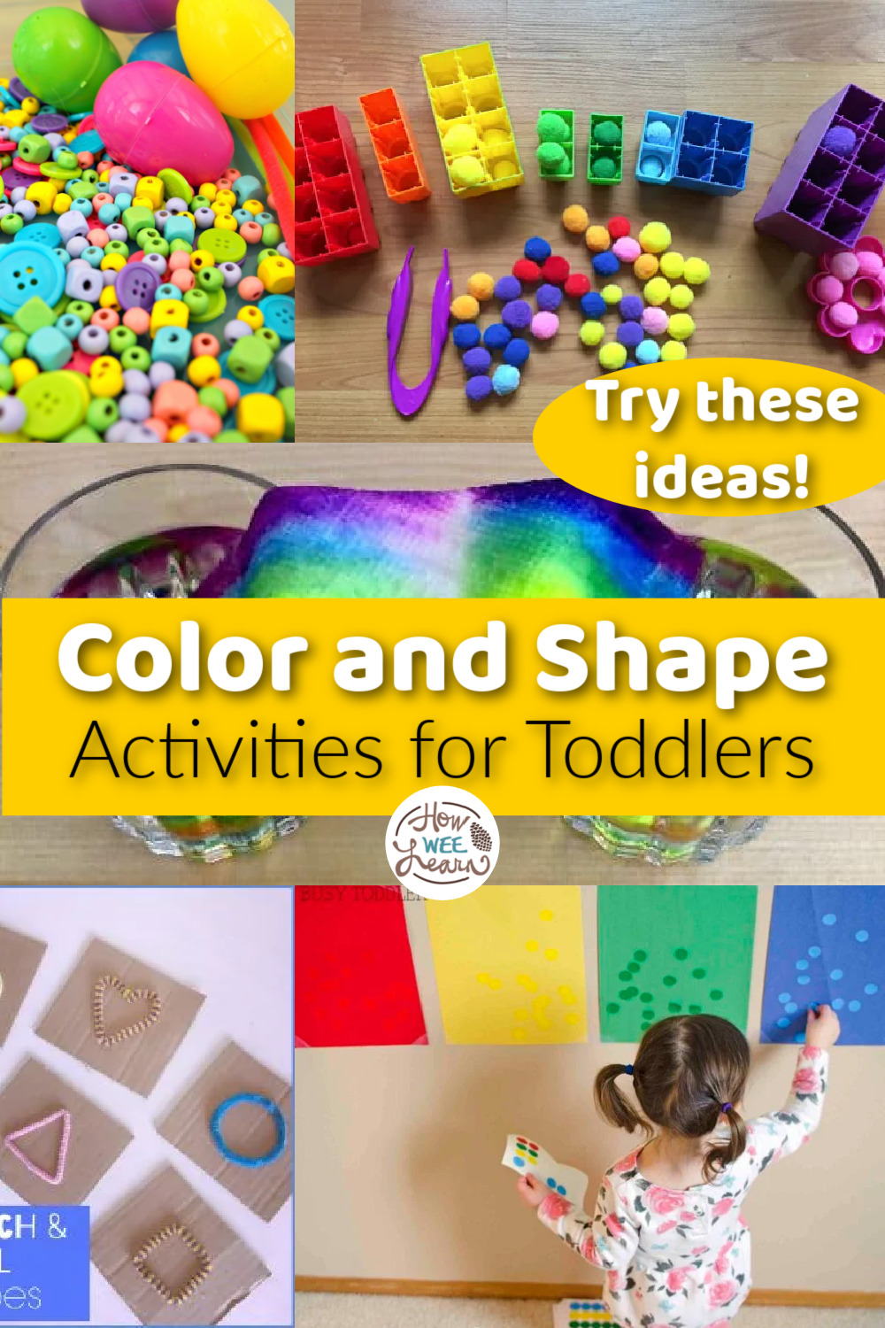 Featured image for How to Teach Colors and Shapes to Toddlers